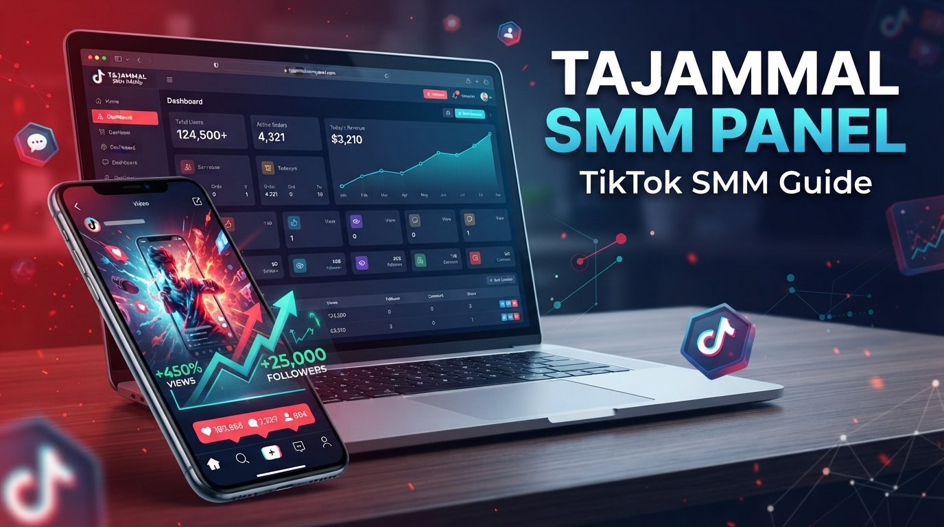 TikTok SMM Panel Guide: TAJAMMAL SMM PANEL & Growth Tips