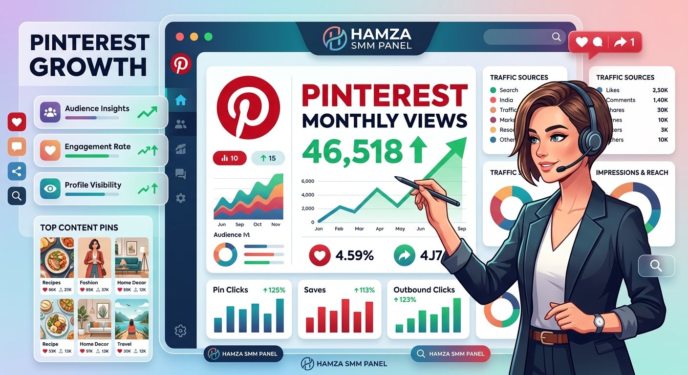 Buy Pinterest Monthly Views to Increase Pinterest Visibility