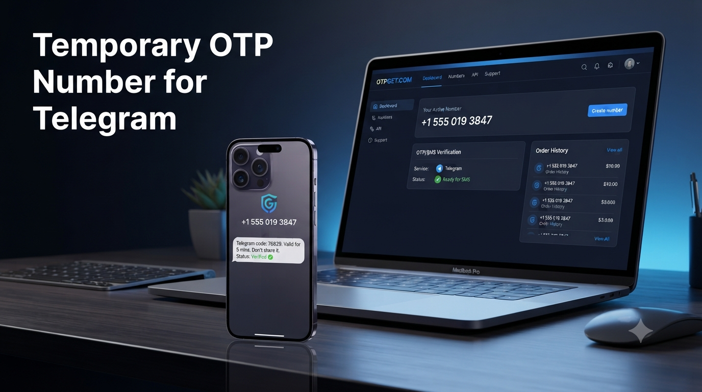 Temporary OTP Number for Telegram: Complete Setup Guide | OTPGET