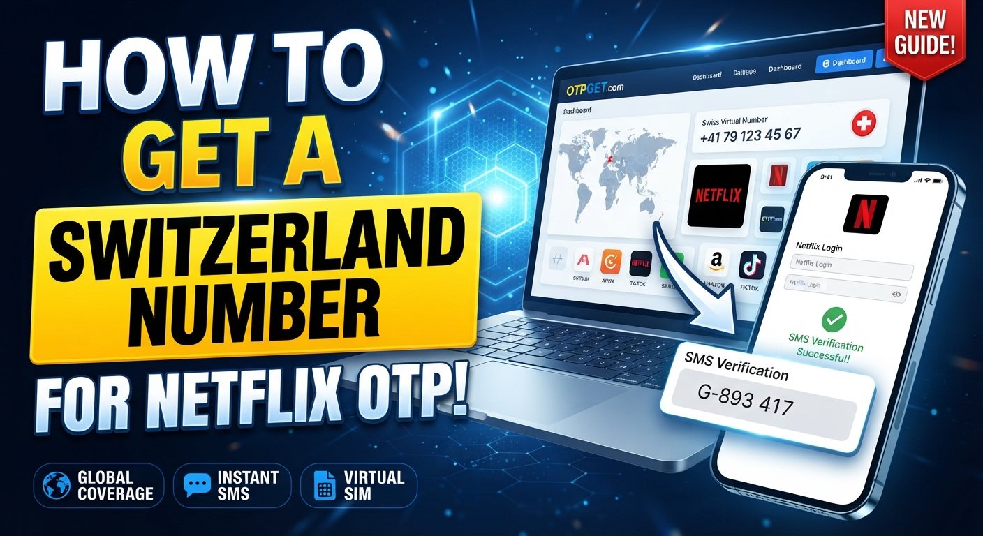 How to Get a Switzerland Number for Netflix OTP with OTPGET Guide