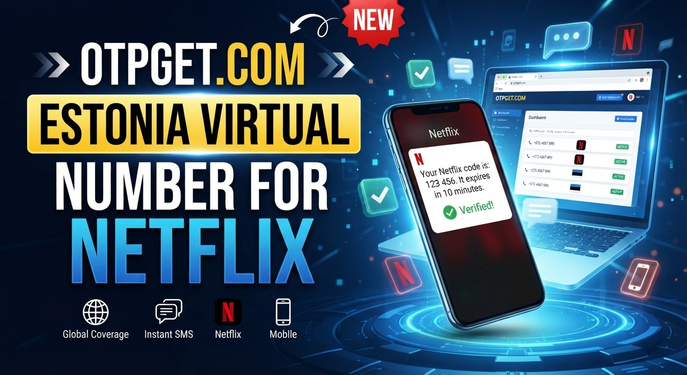 Estonia Virtual Number for Netflix Verification: OTPGET Guide