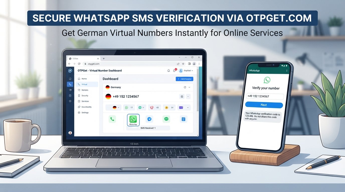 Receive WhatsApp SMS From Germany Online: Explore OTPGet Options