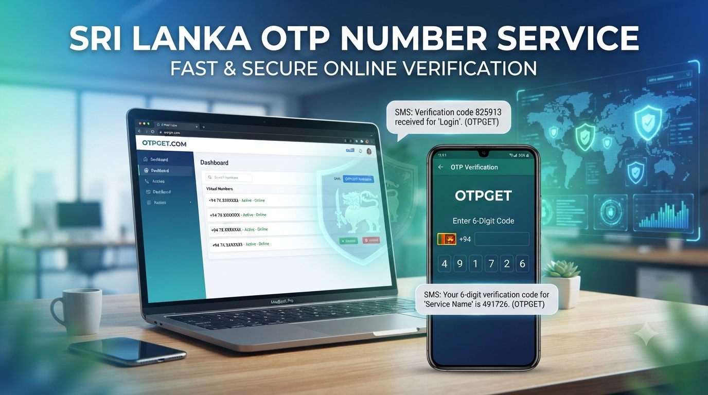 Get OTP Number for Sri Lanka with OTPGet | Secure SMS Access