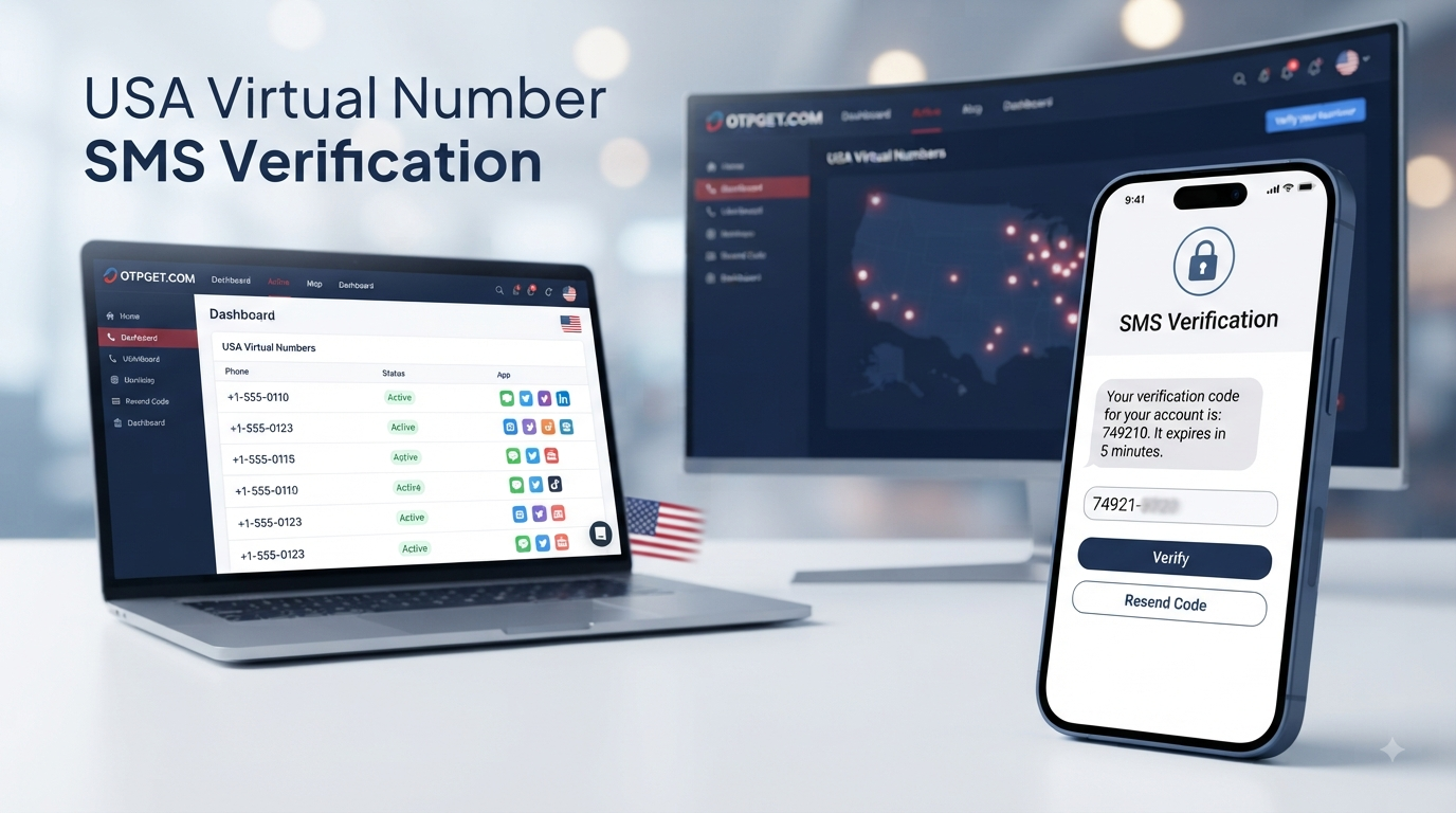 USA Virtual Number for SMS: Receive Verification Codes Online