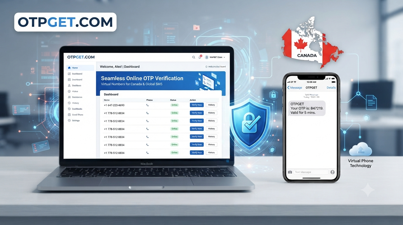 Canada Virtual OTP Number — Best Paid Services