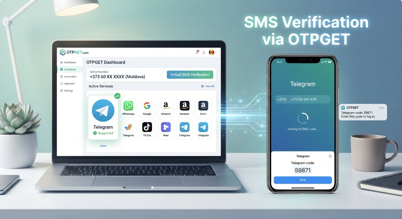 Moldova Telegram Virtual Number: OTPGET Guide for Verification