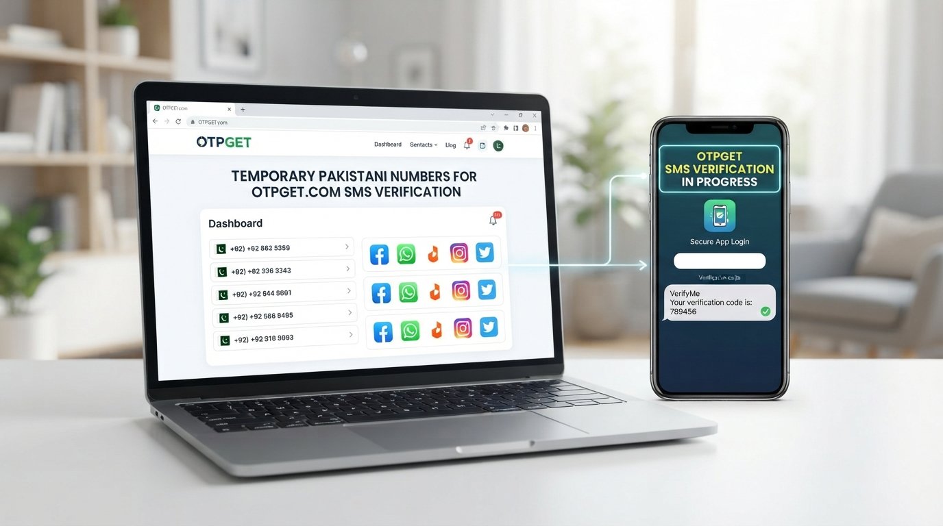 Best Temporary Numbers for OTP in Pakistan – OTPGet Guide
