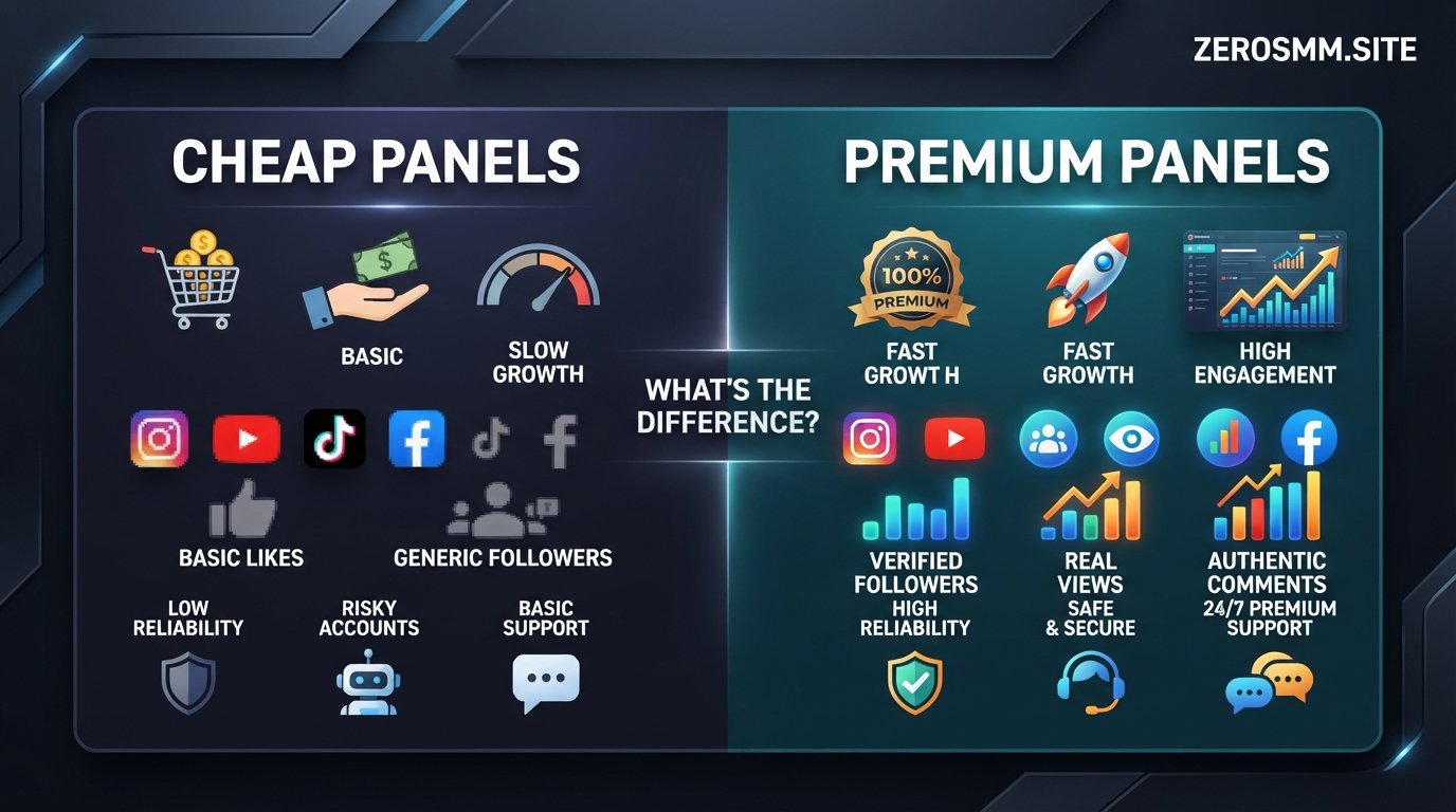 Cheap vs Premium SMM Panels: Which Is Better for Social Media?