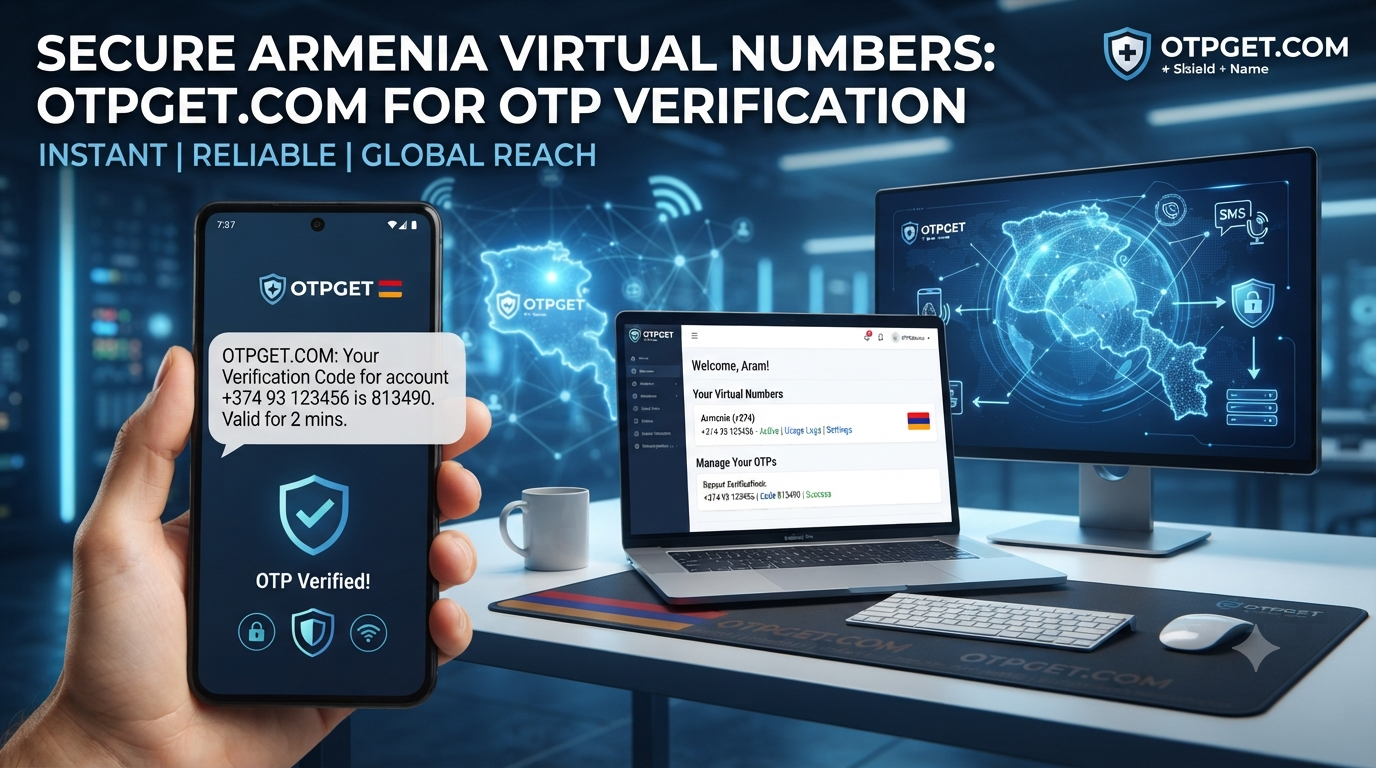 Buy Armenia Virtual Number with OTPGET for Easy OTP Verification