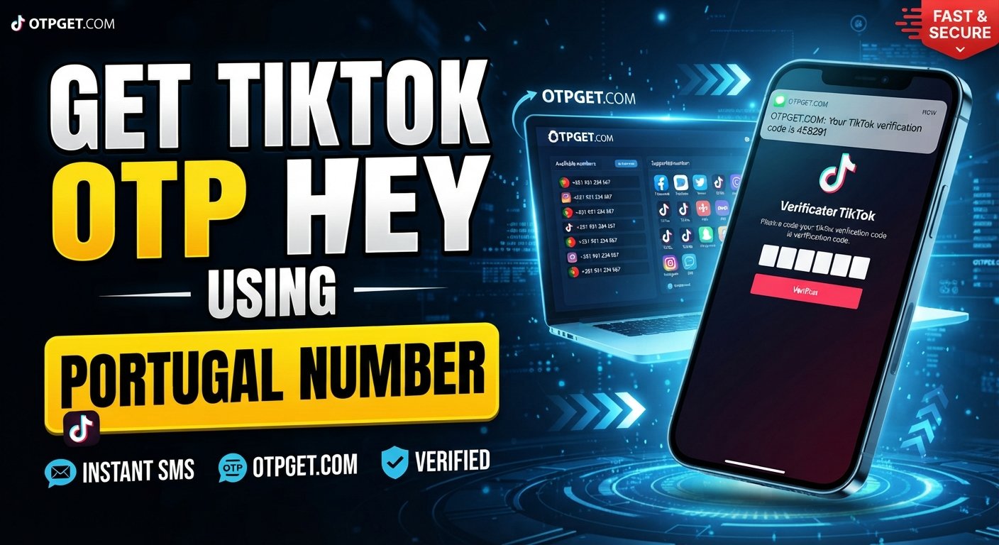 Get TikTok OTP Code Using Portugal Number — OTPGET Guide