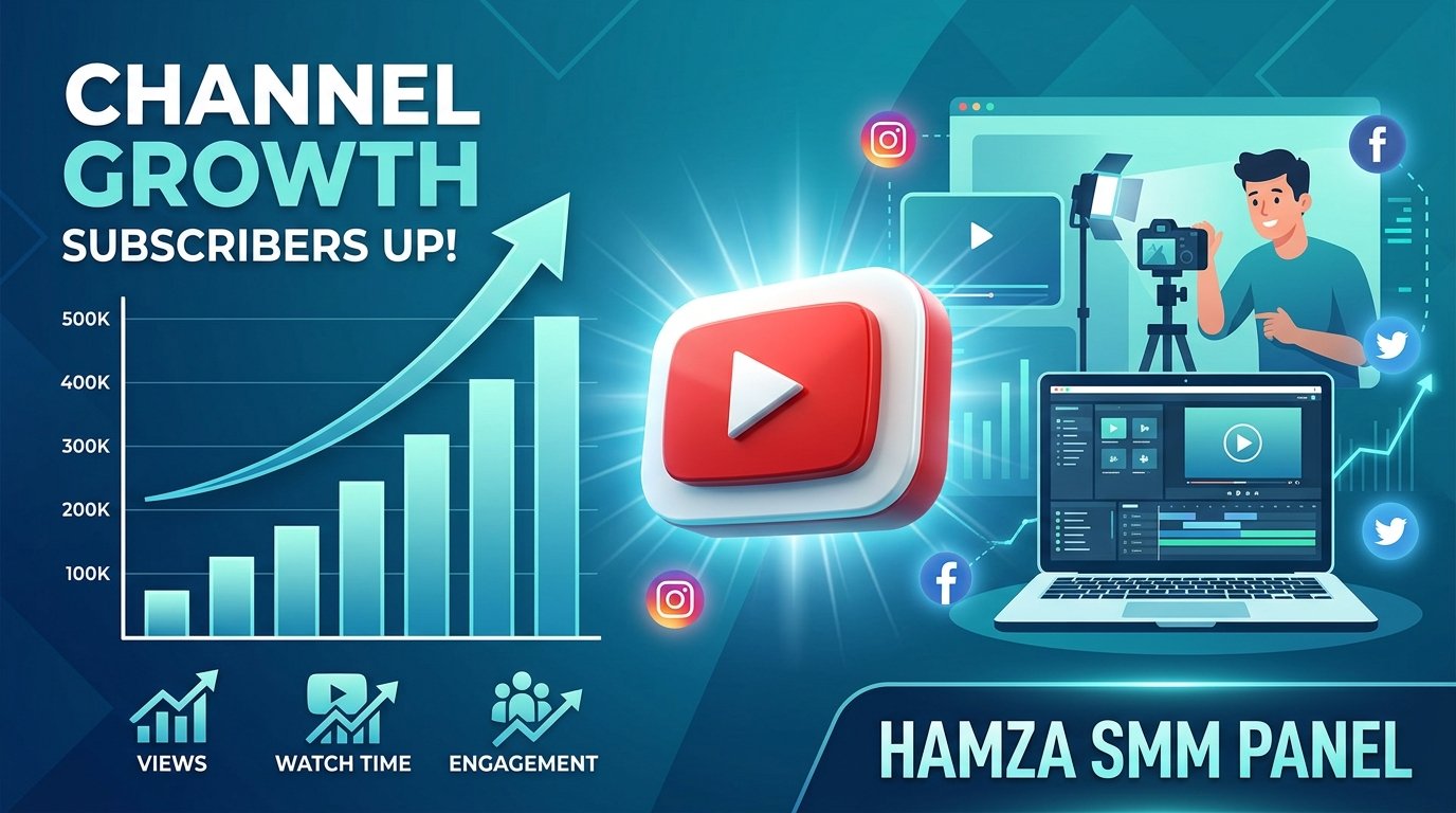 YouTube Subscribers Service | HAMZA SMM PANEL Channel Growth