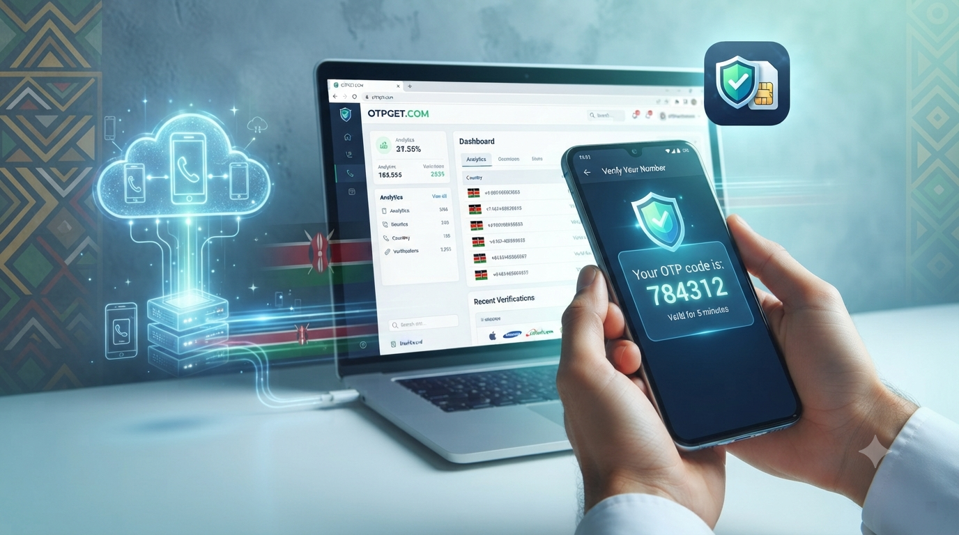 Get OTP Number for Kenya Easily with OTPGET Virtual Numbers