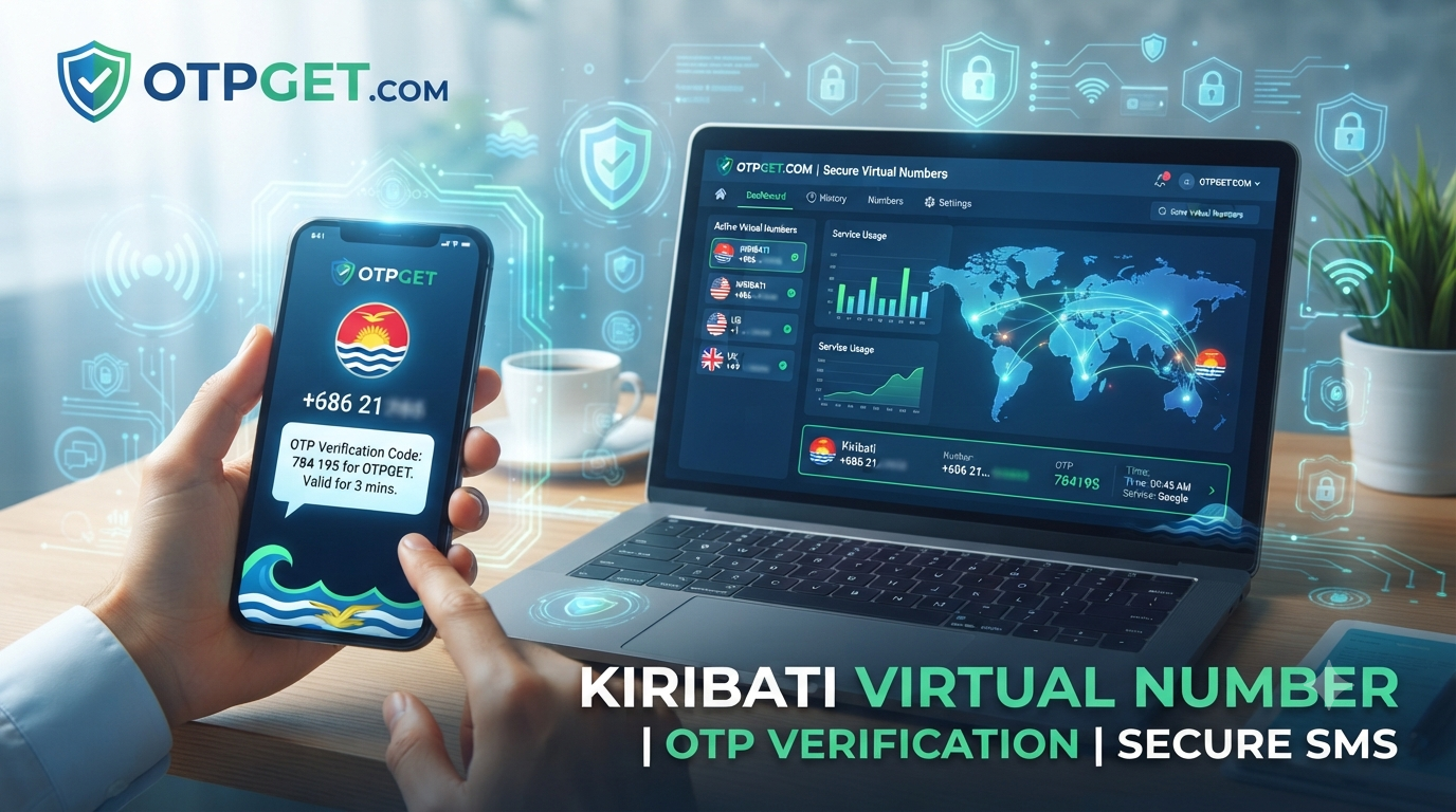 Get OTP Number for Kiribati with OTPGet | Fast Verification