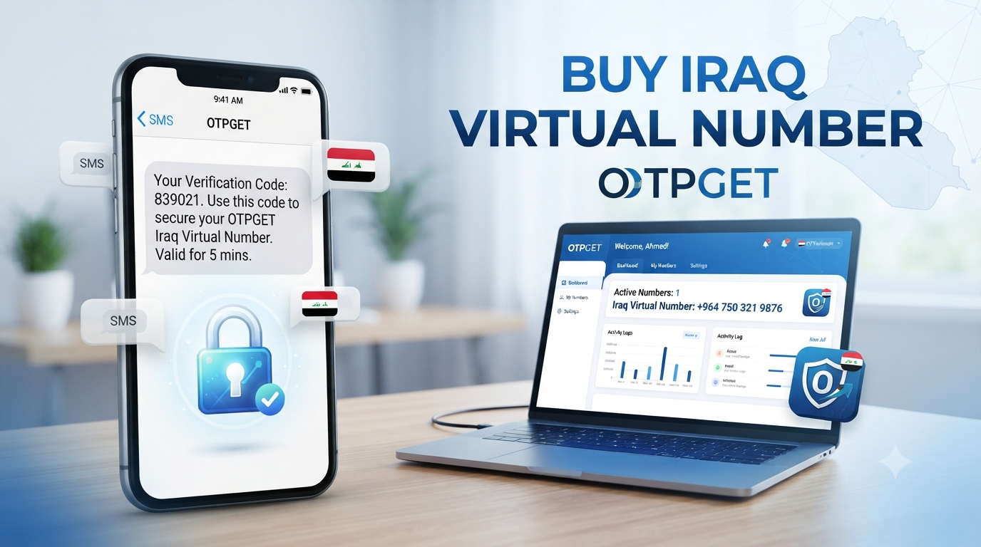 Buy Iraq Virtual Number with OTPGET | Secure SMS Verification