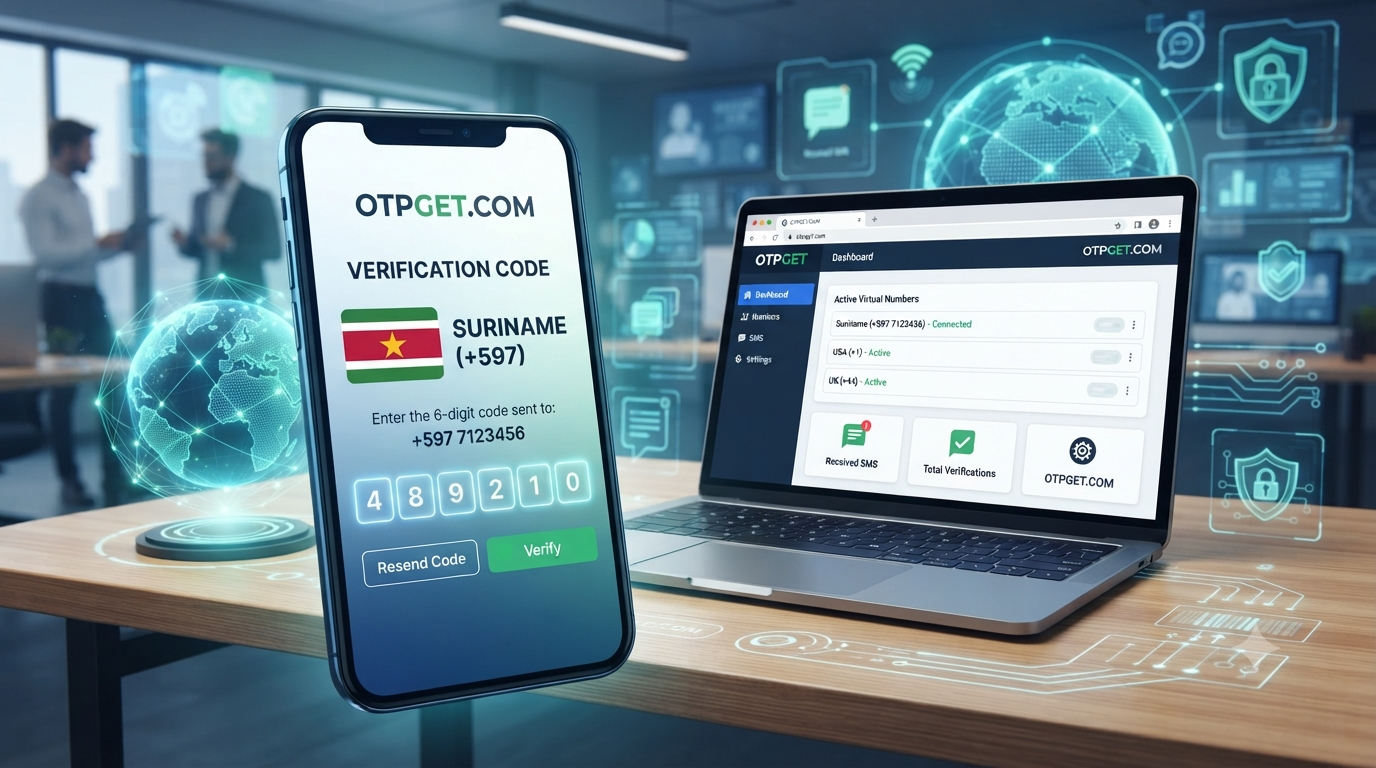 Suriname Virtual Number for OTP Verification — OTPGet