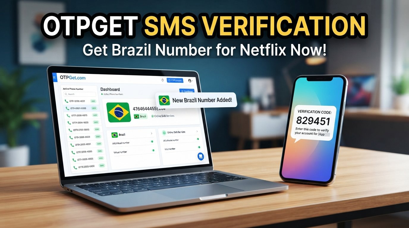 How to Get a Brazil Number for Netflix Verification | OTPGet