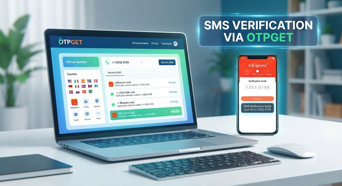 Verify AliExpress with a Virtual Number – OTPGet