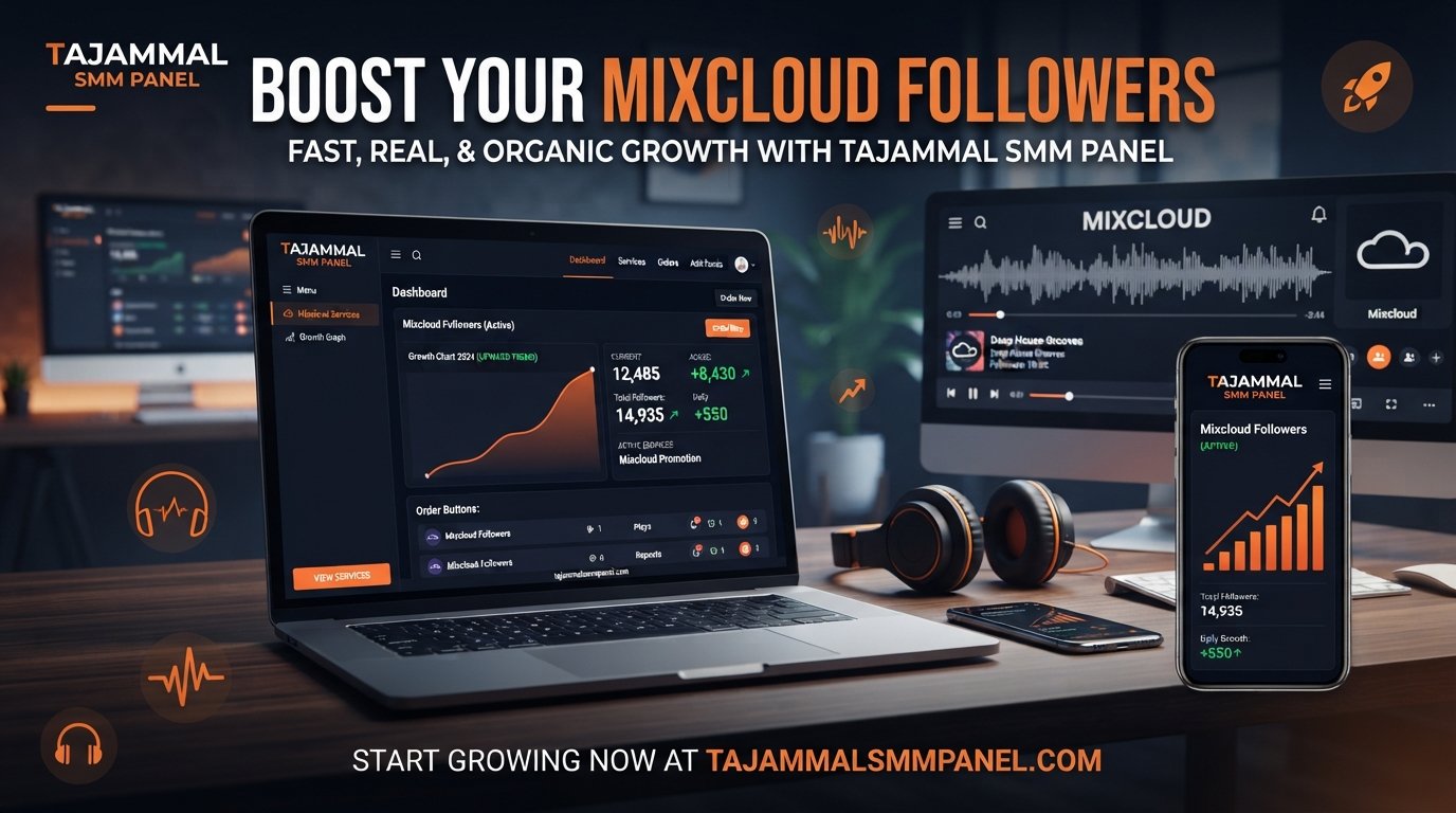 Buy Mixcloud Followers | TAJAMMAL SMM PANEL for Mixcloud Growth