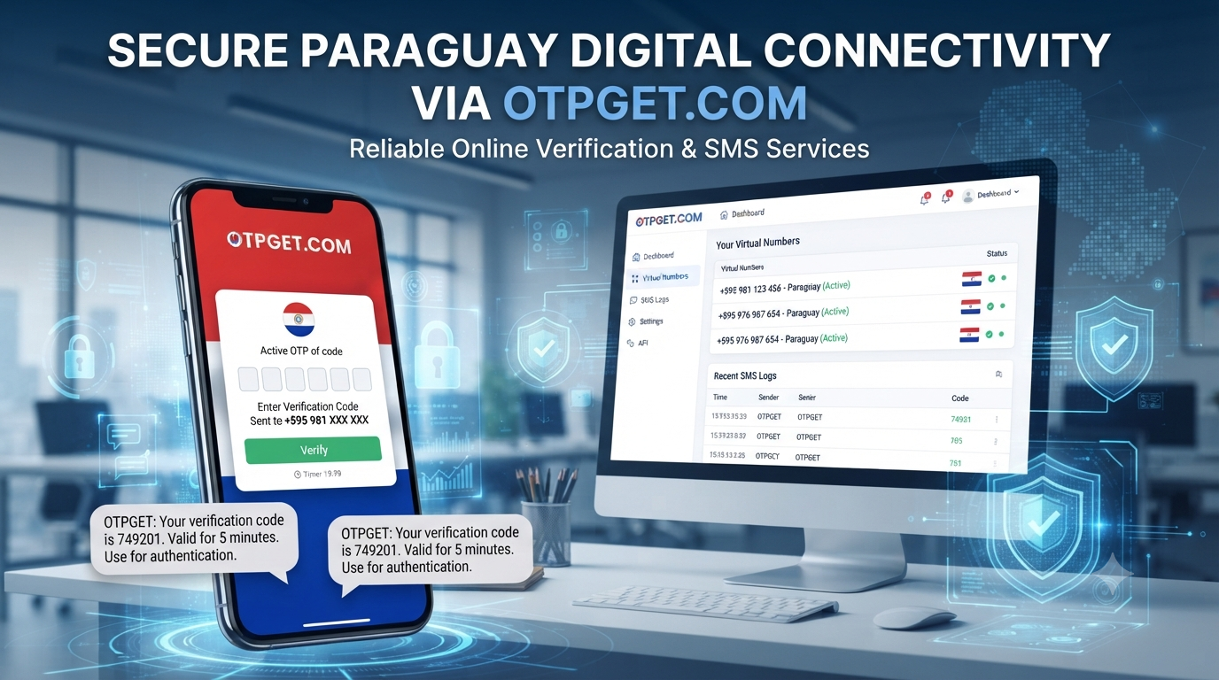 Paraguay Virtual Number for OTP Verification — OTPGet