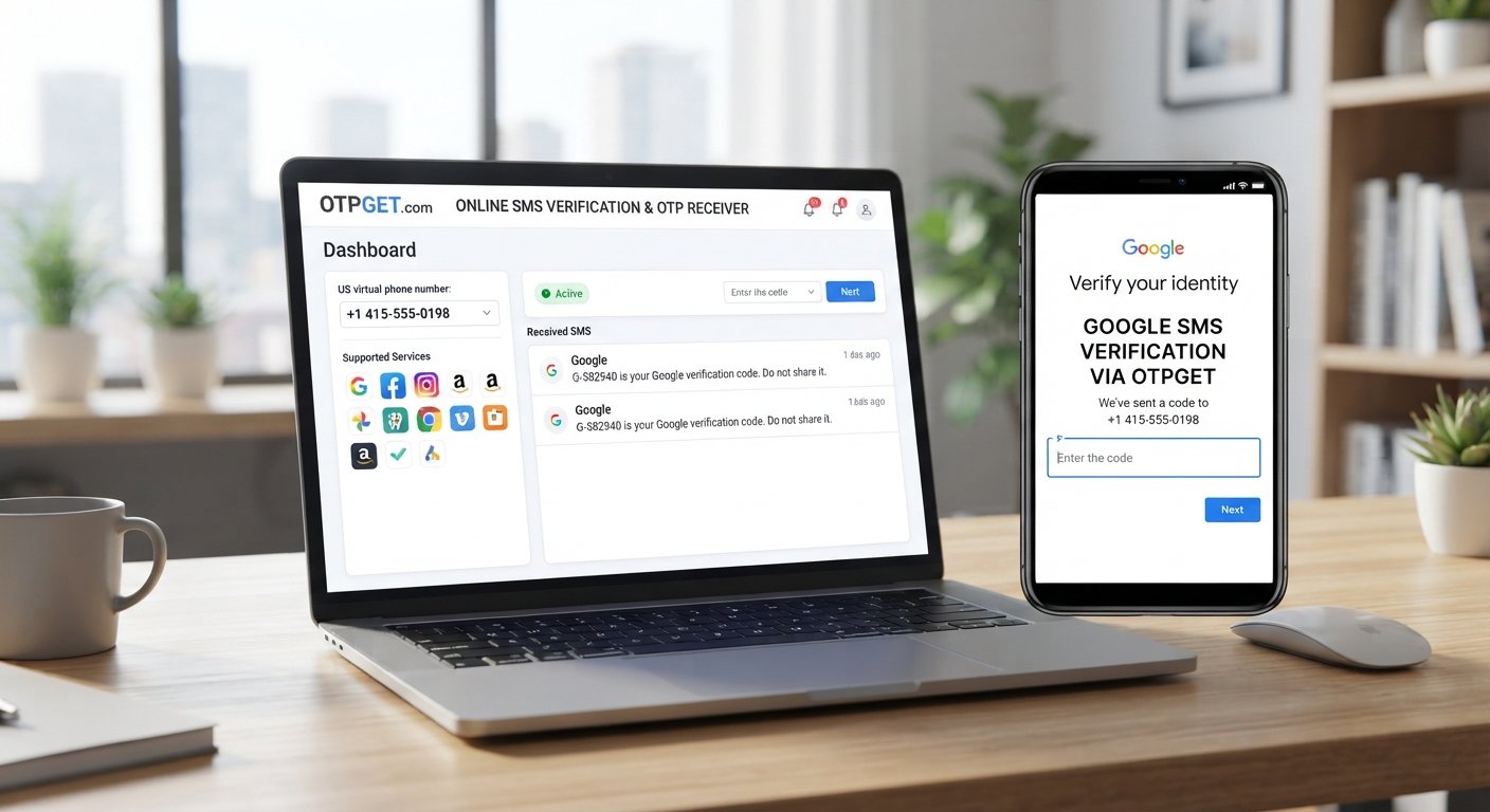 Google SMS Code Online: OTPGET Number Service for Verification