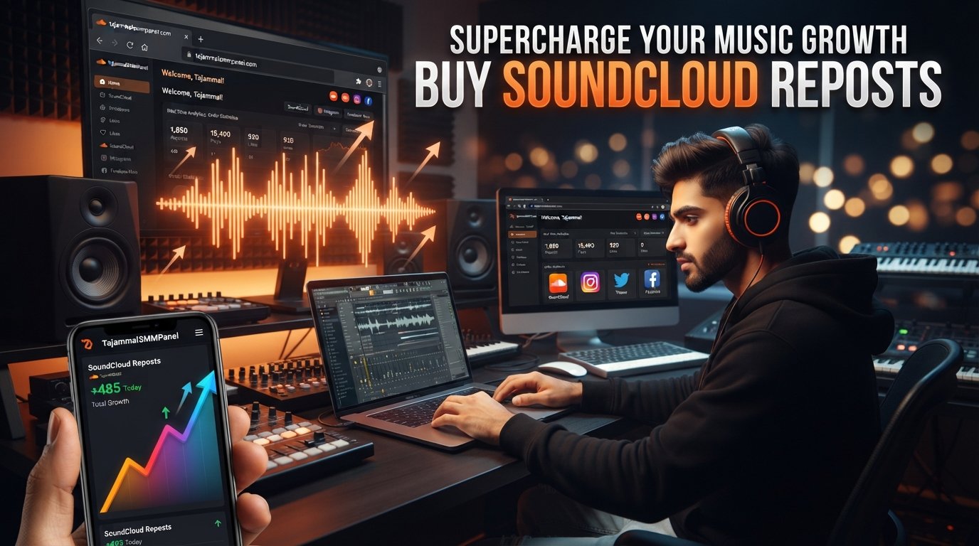 Buy SoundCloud Reposts | TAJAMMAL SMM PANEL Promotion Service