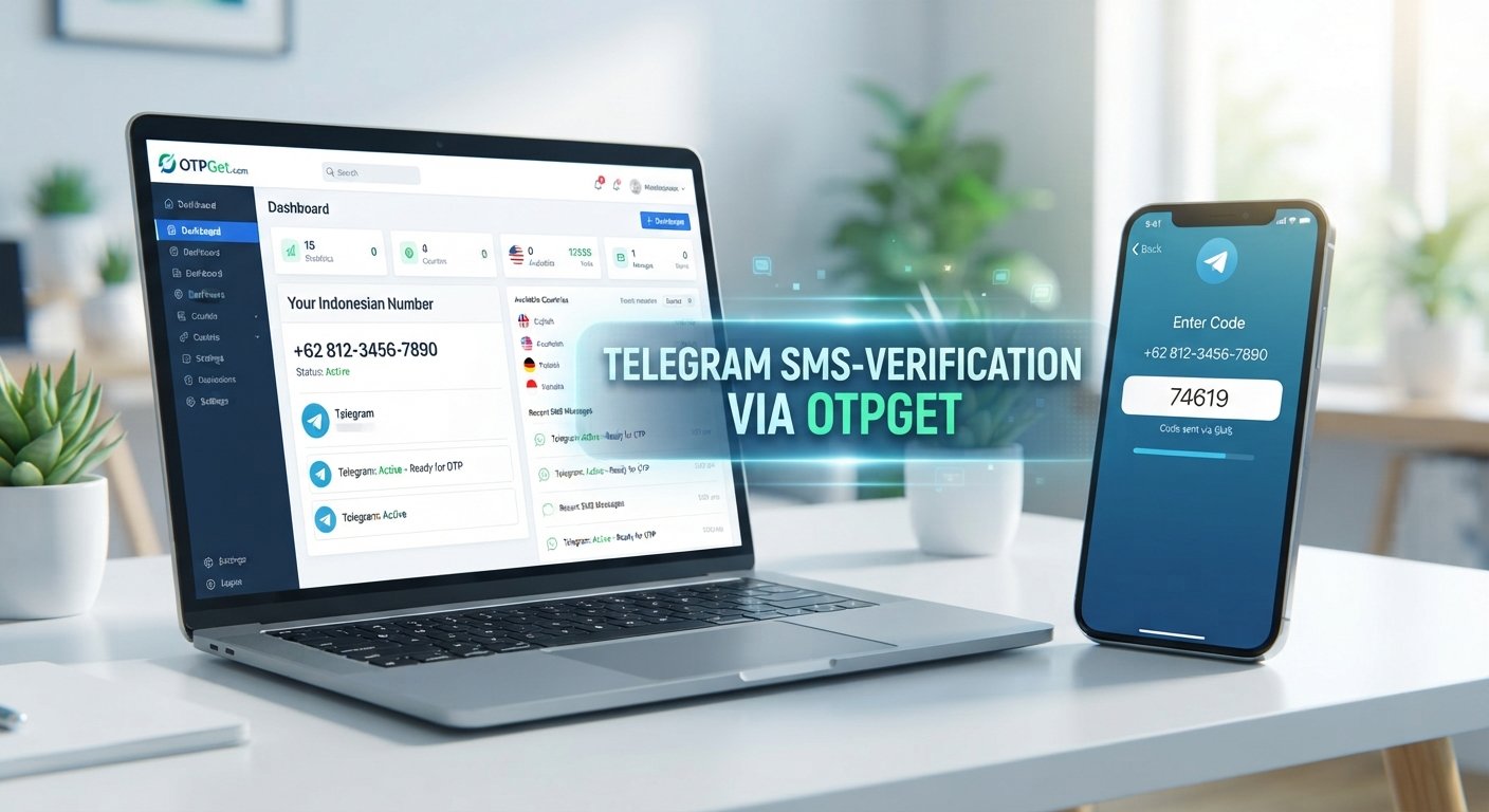 How to Get Indonesia Number for Telegram OTP with OTPGet