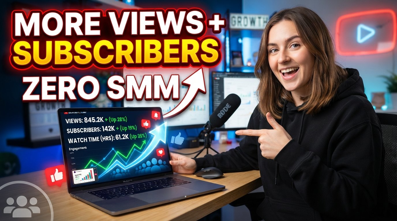 How to Increase YouTube Views and Subscribers | ZERO SMM