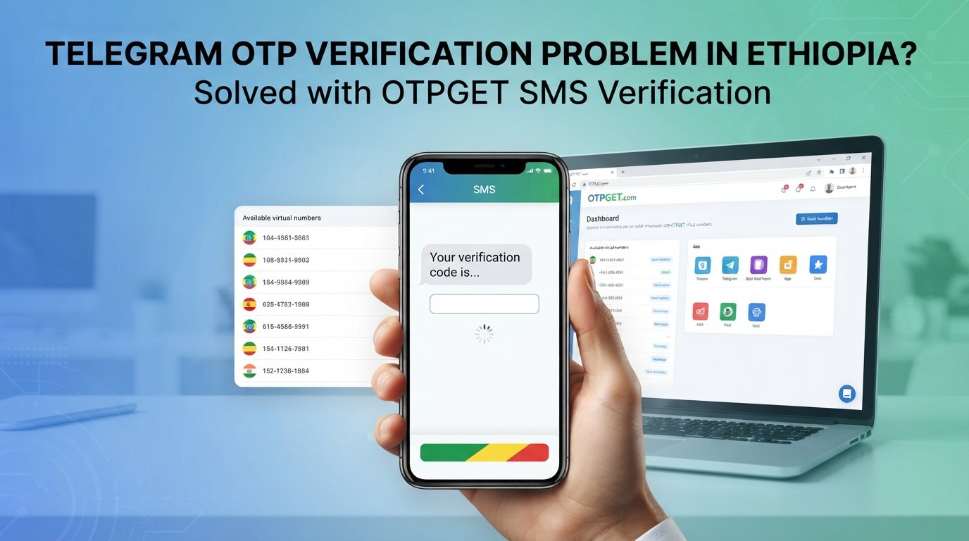 Telegram OTP Code Not Received in Ethiopia? Try OTPGET Solution