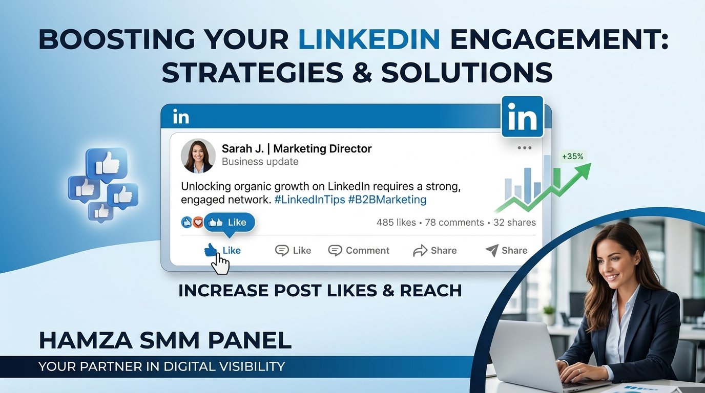 Buy LinkedIn Post Likes | HAMZA SMM PANEL for Better Engagement
