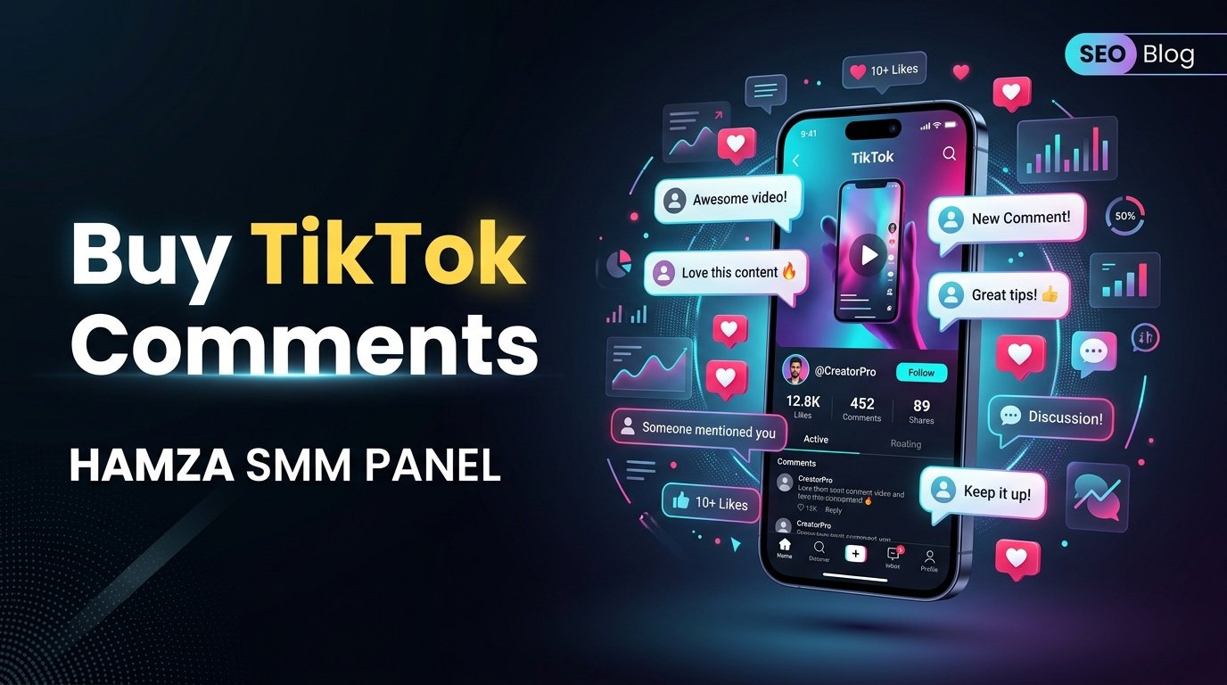 Buy TikTok Comments Online | HAMZA SMM PANEL