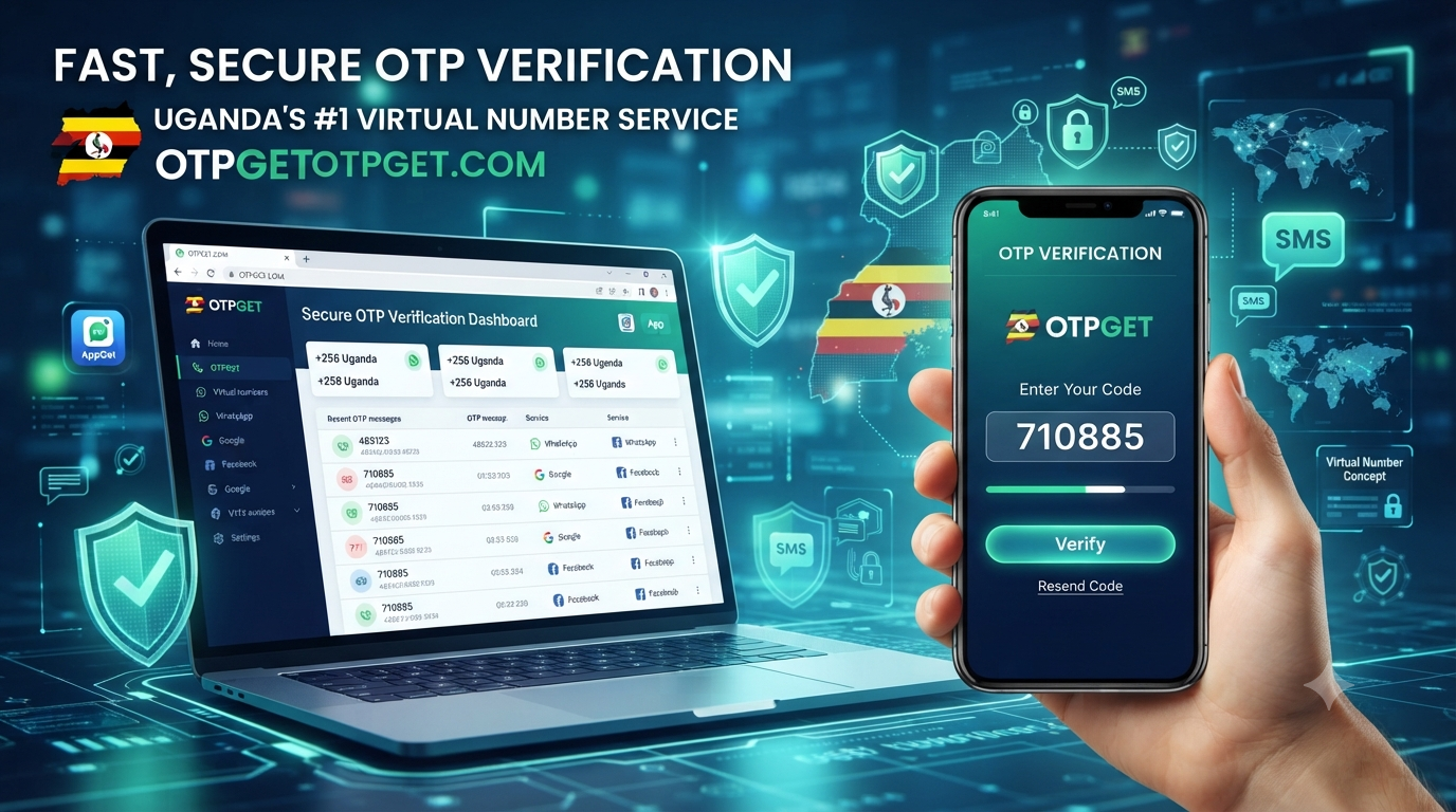Get Uganda OTP Number Online Easily with OTPGet Today Securely