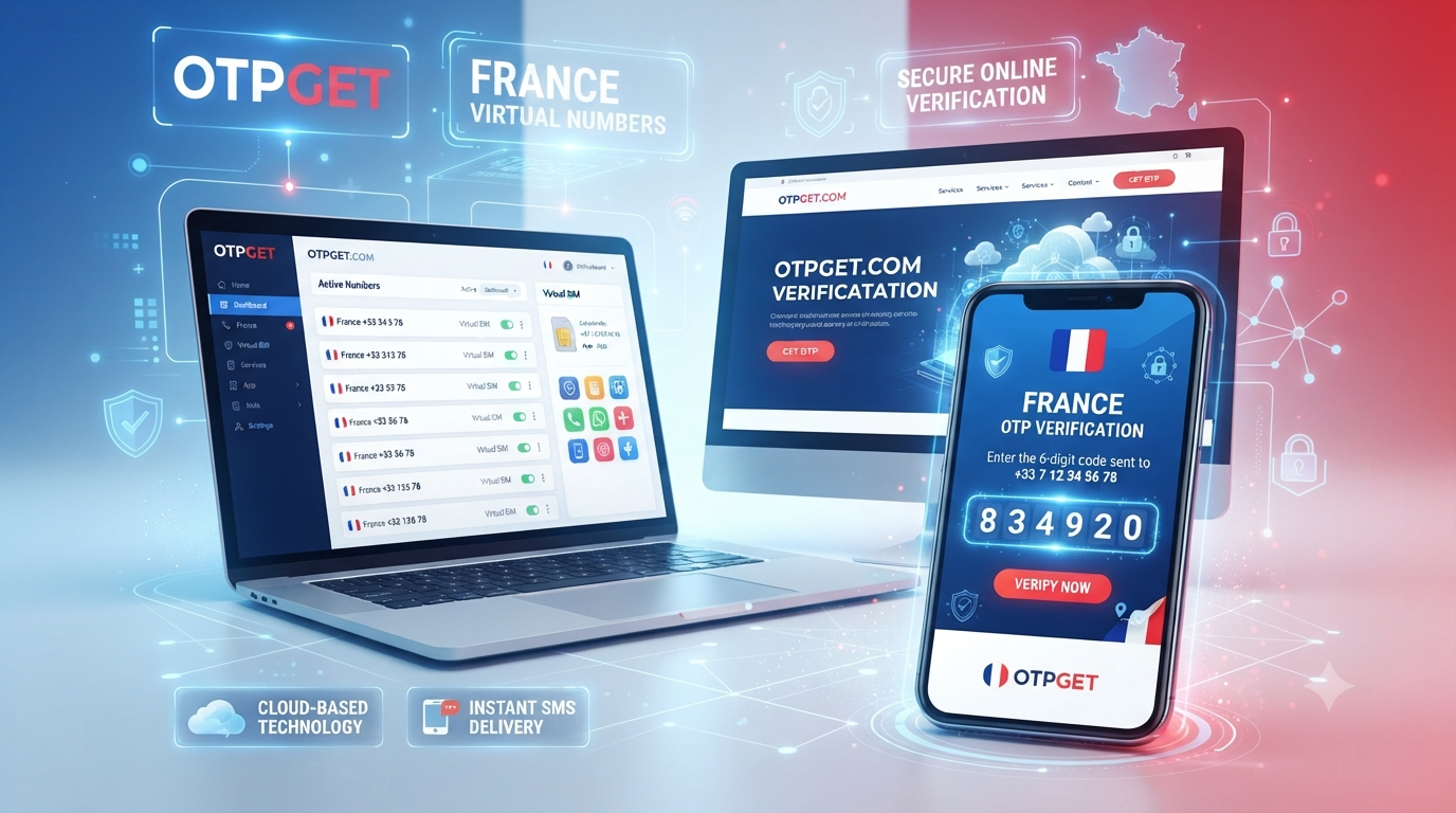 Get OTP Number for France with OTPGet | Fast Verification Online
