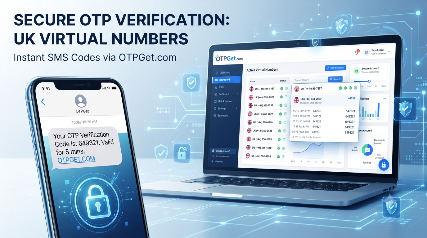 How to Get UK OTP Number for Verification with OTPGet