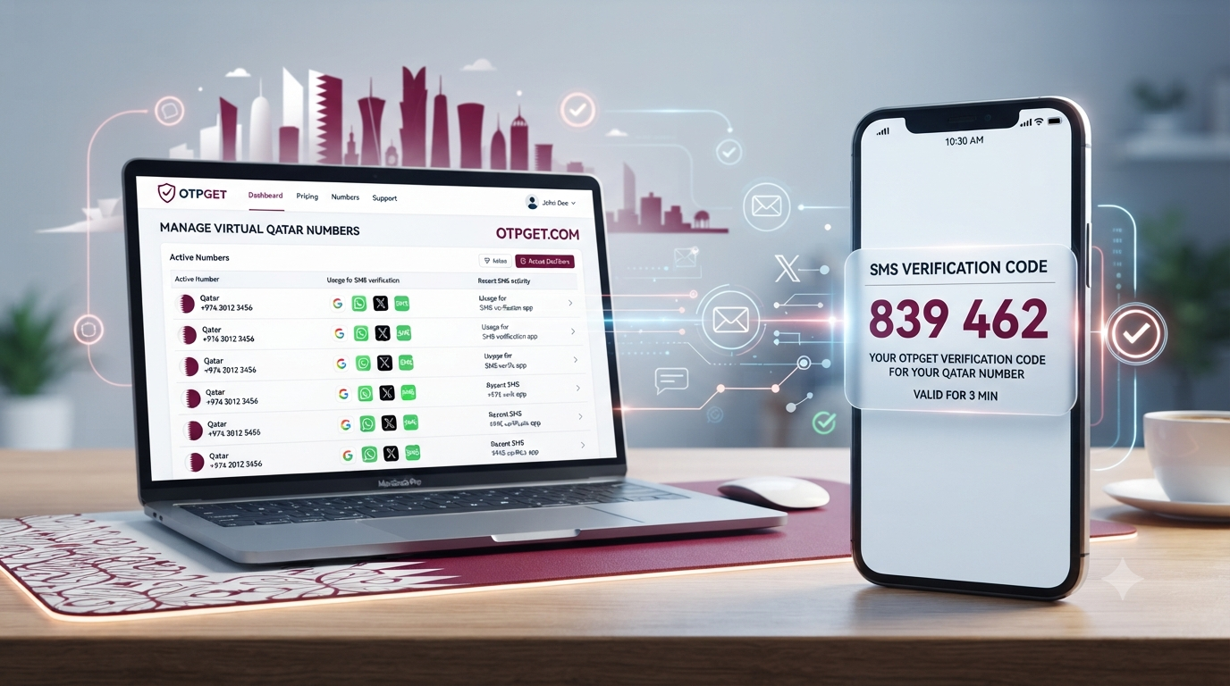 Qatar Number for SMS Verification: OTPGET Guide, Tips & Help