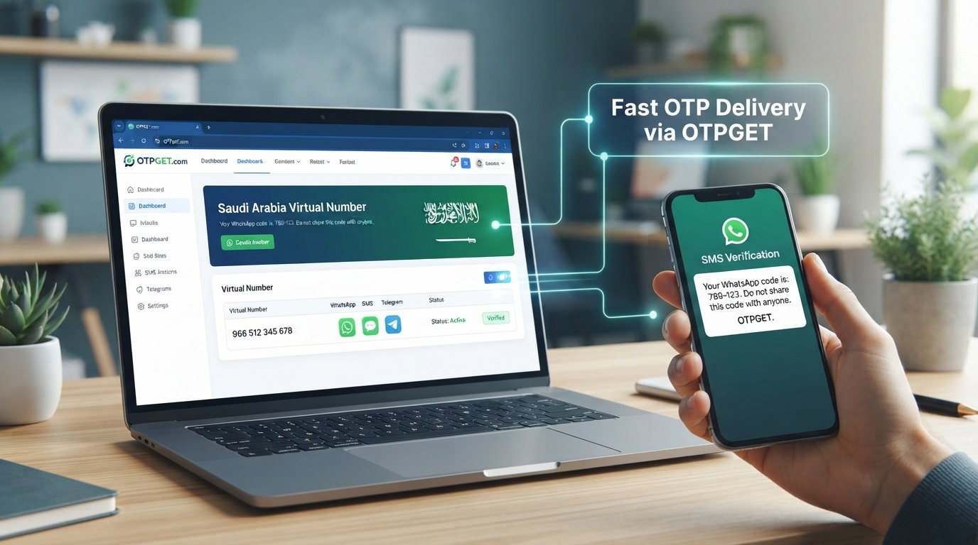 Saudi Virtual Number for WhatsApp – Fast OTP Delivery | OTPGET