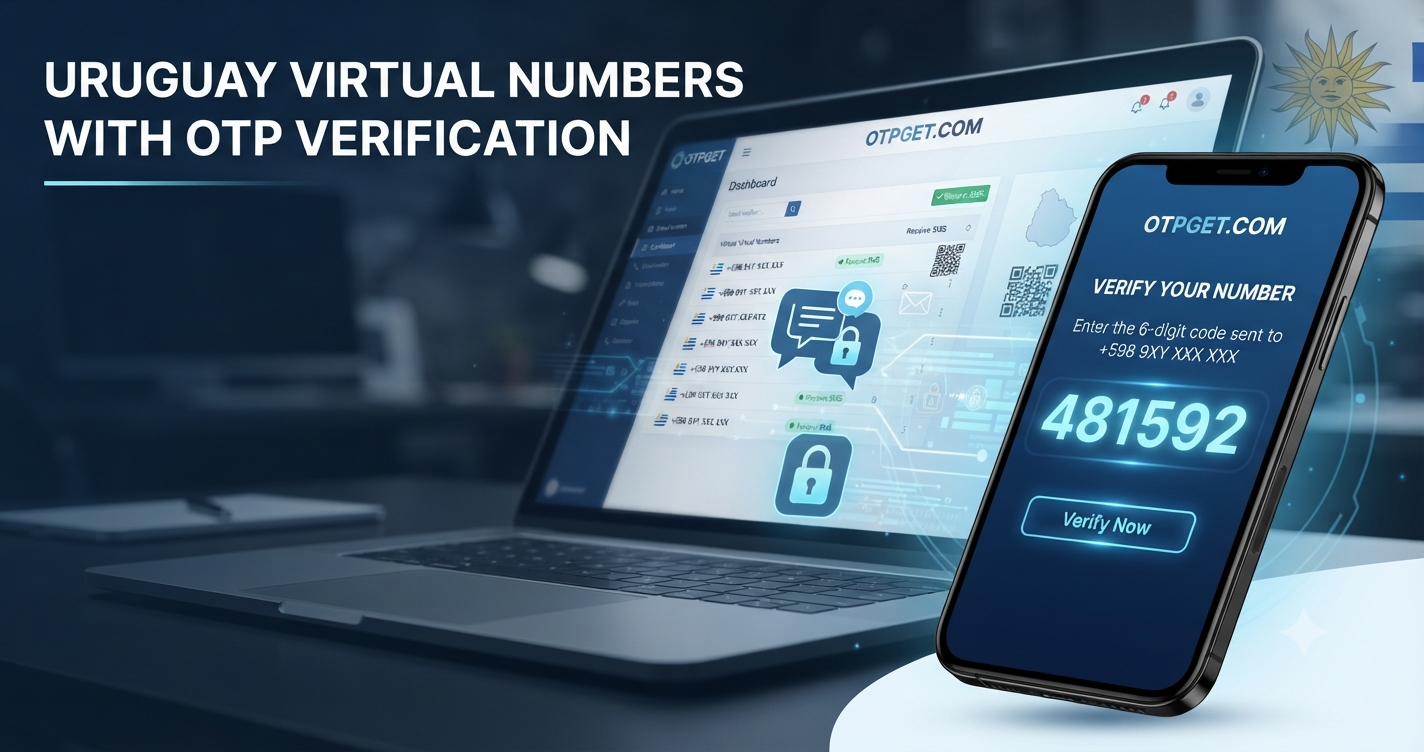 Uruguay Virtual Number for OTP Verification with OTPGET