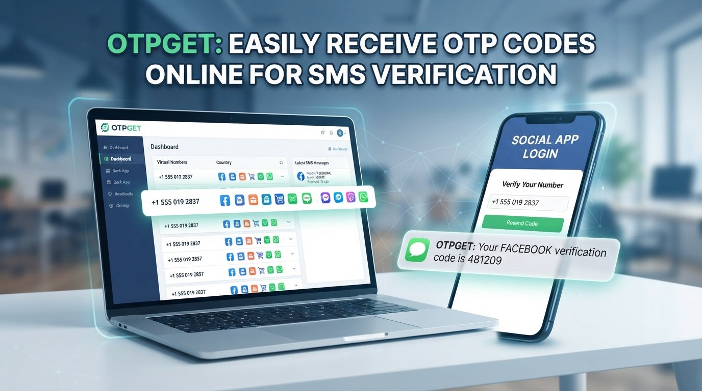OTPGET – Receive OTP Codes Online Easily for SMS Verification