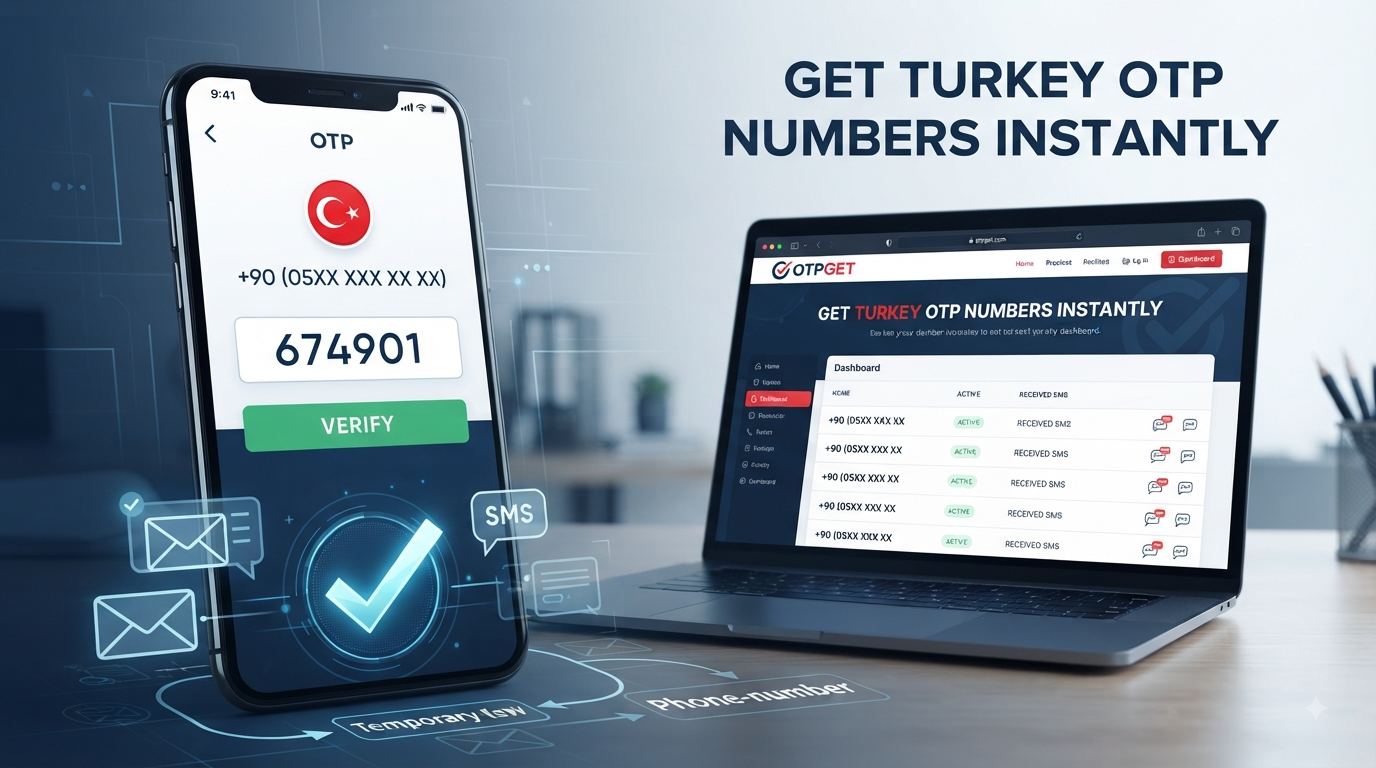Turkey Temporary OTP Number: How OTPGET Helps You Verify Online