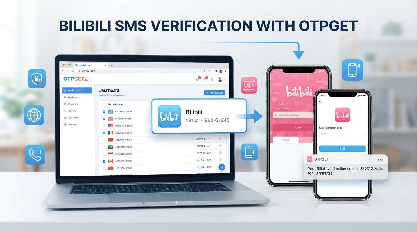 Bilibili Sign-Up Number for SMS Verification | OTPGet Tips