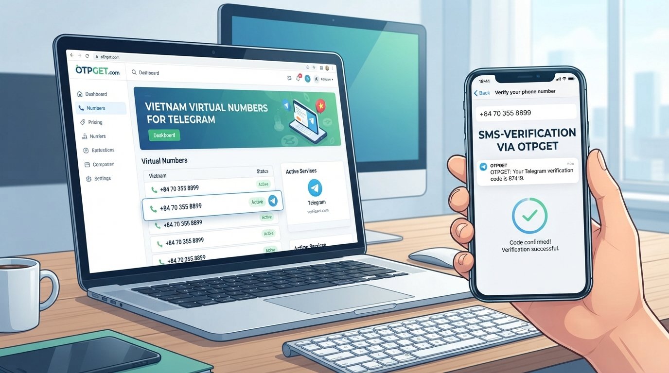 Vietnam Telegram Virtual Number: Simple OTP Verification Guide