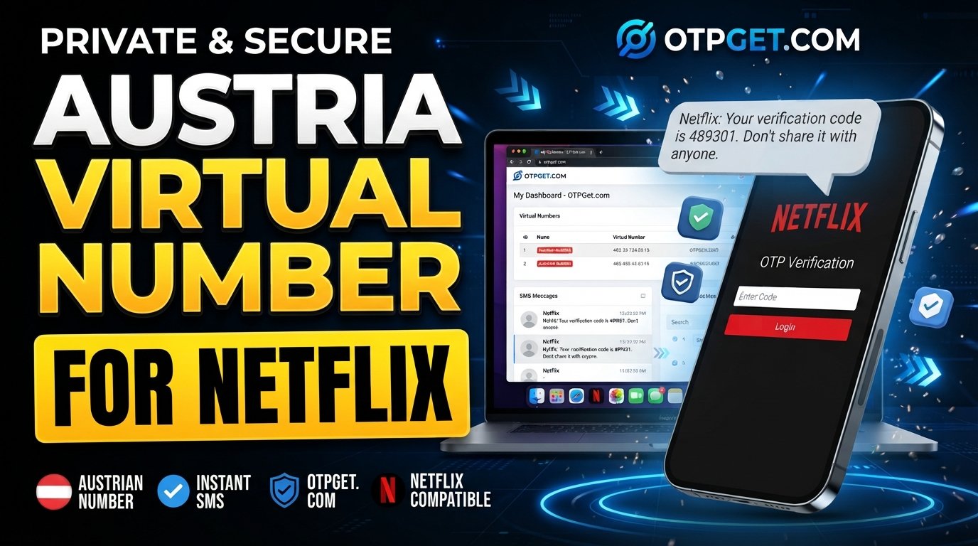 Austria Virtual Number for Netflix Account — OTPGet Guide & Tips