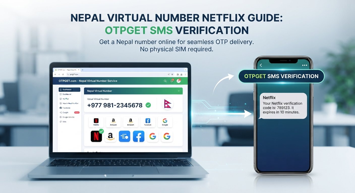 Nepal Virtual Number Netflix Guide: OTP Verification with OTPGET