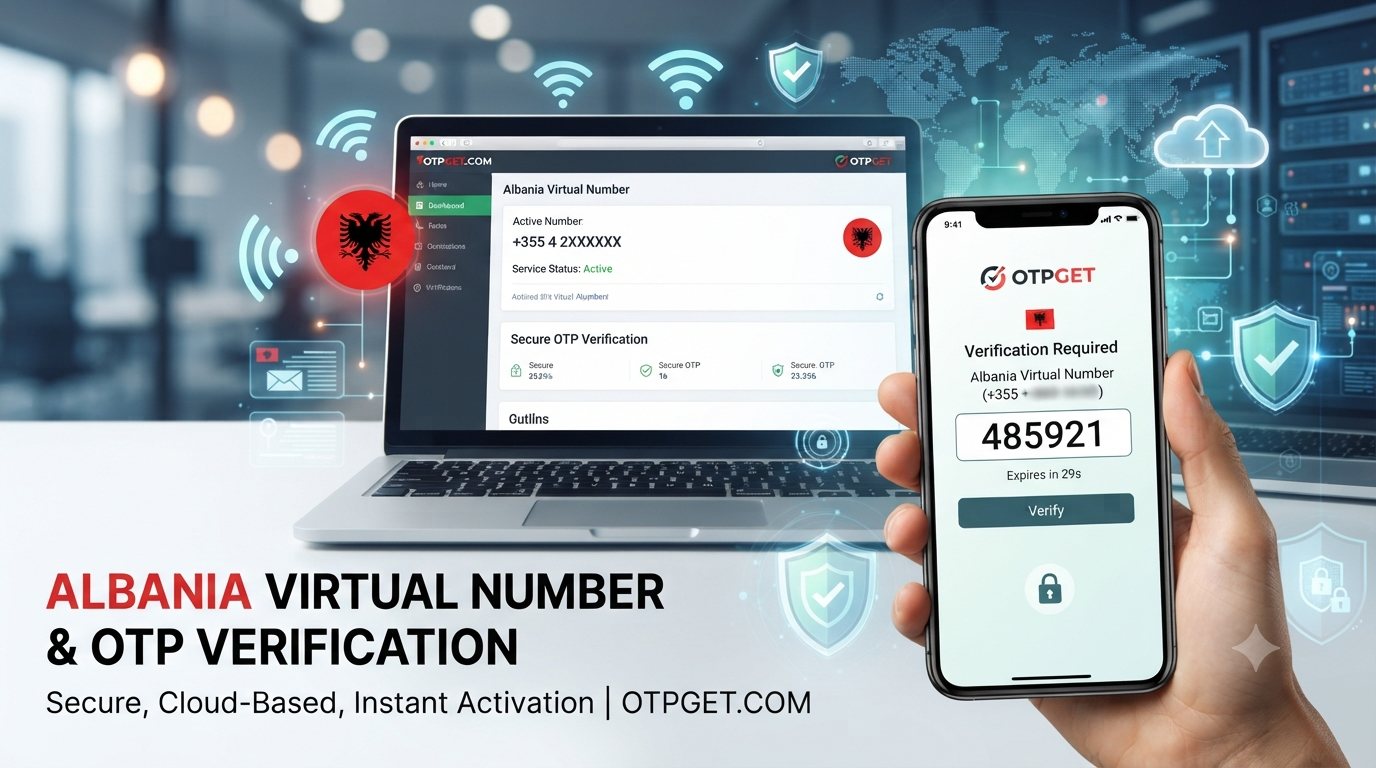 Get OTP Number for Albania Easily with OTPGET Online Service