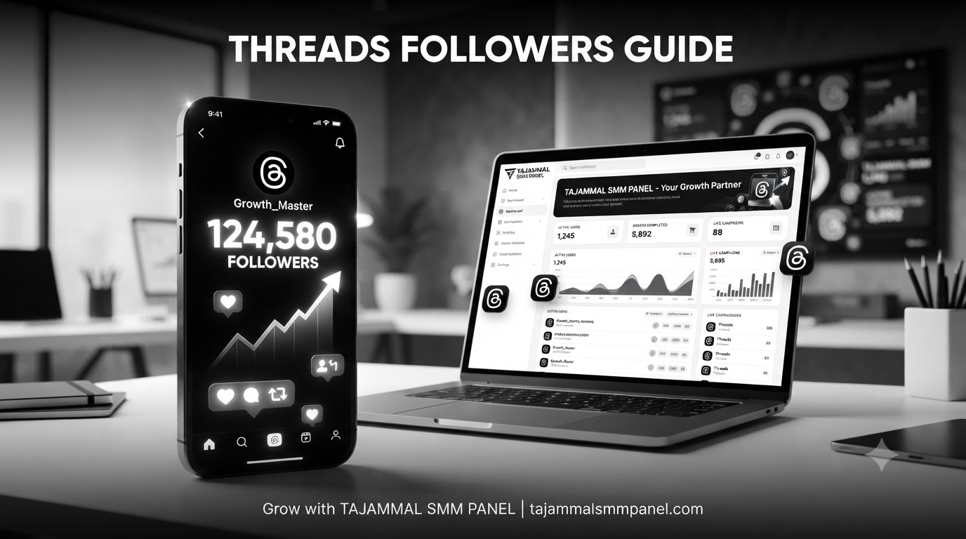 Threads Followers Guide | TAJAMMAL SMM PANEL for Fast Growth