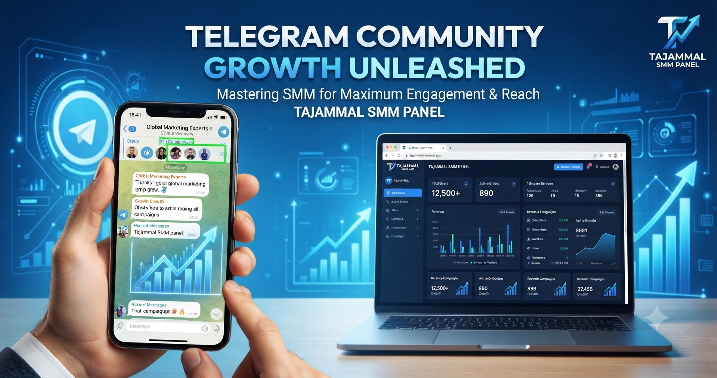 Buy Telegram Group Members with TAJAMMAL SMM PANEL