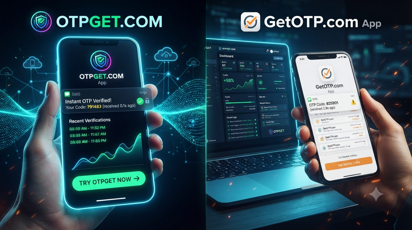 OTP Site Showdown: OTPGET vs GetOTP.com for Best OTP Access