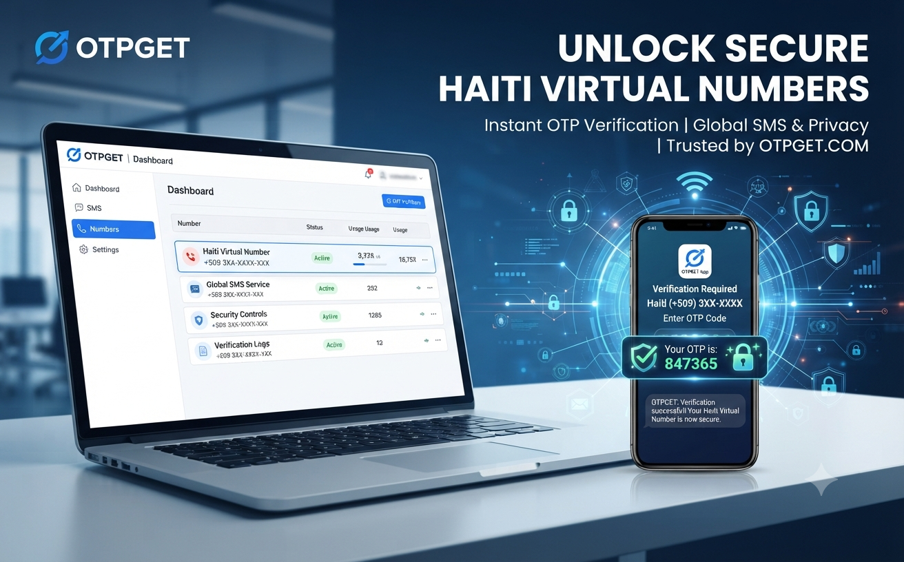 Haiti Virtual Number for OTP Verification with OTPGET