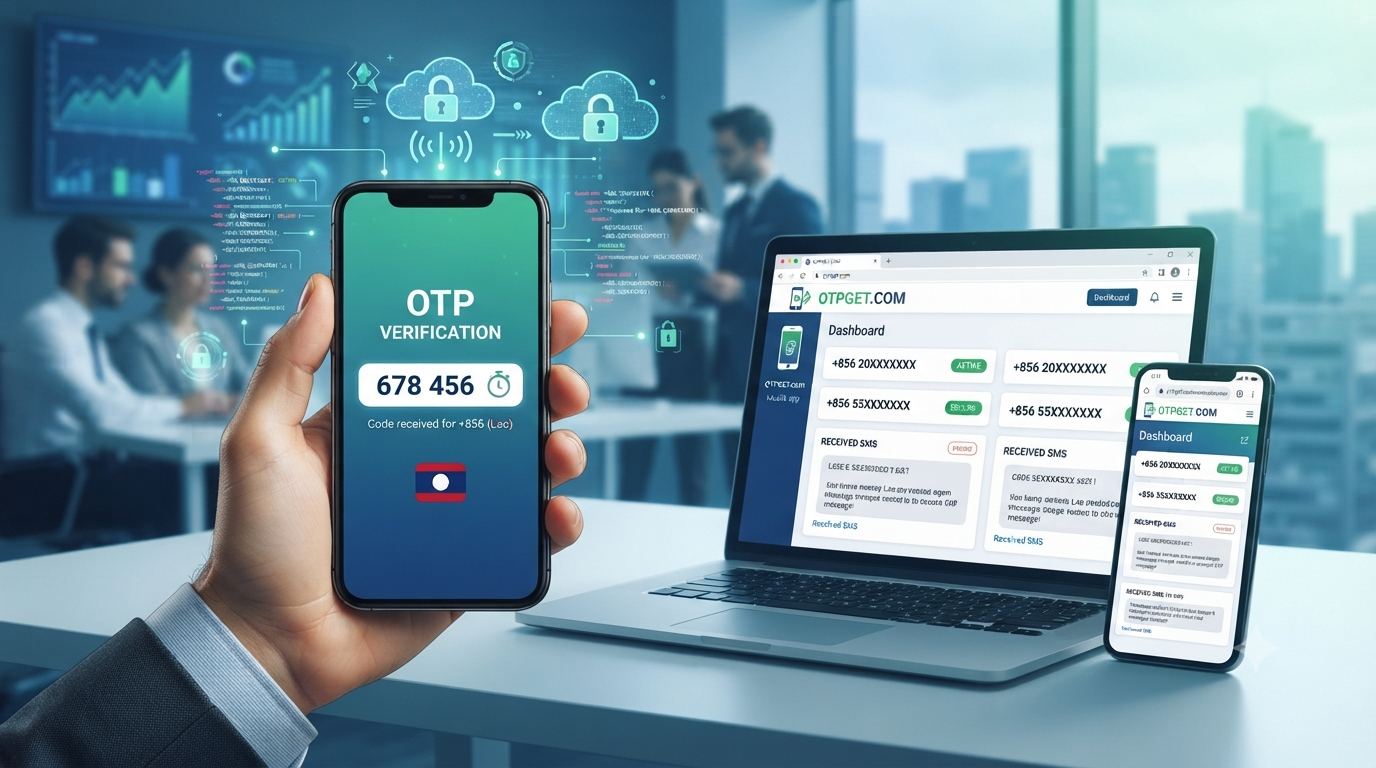 Lao People's virtual number SMS: Secure OTP Access Online Now