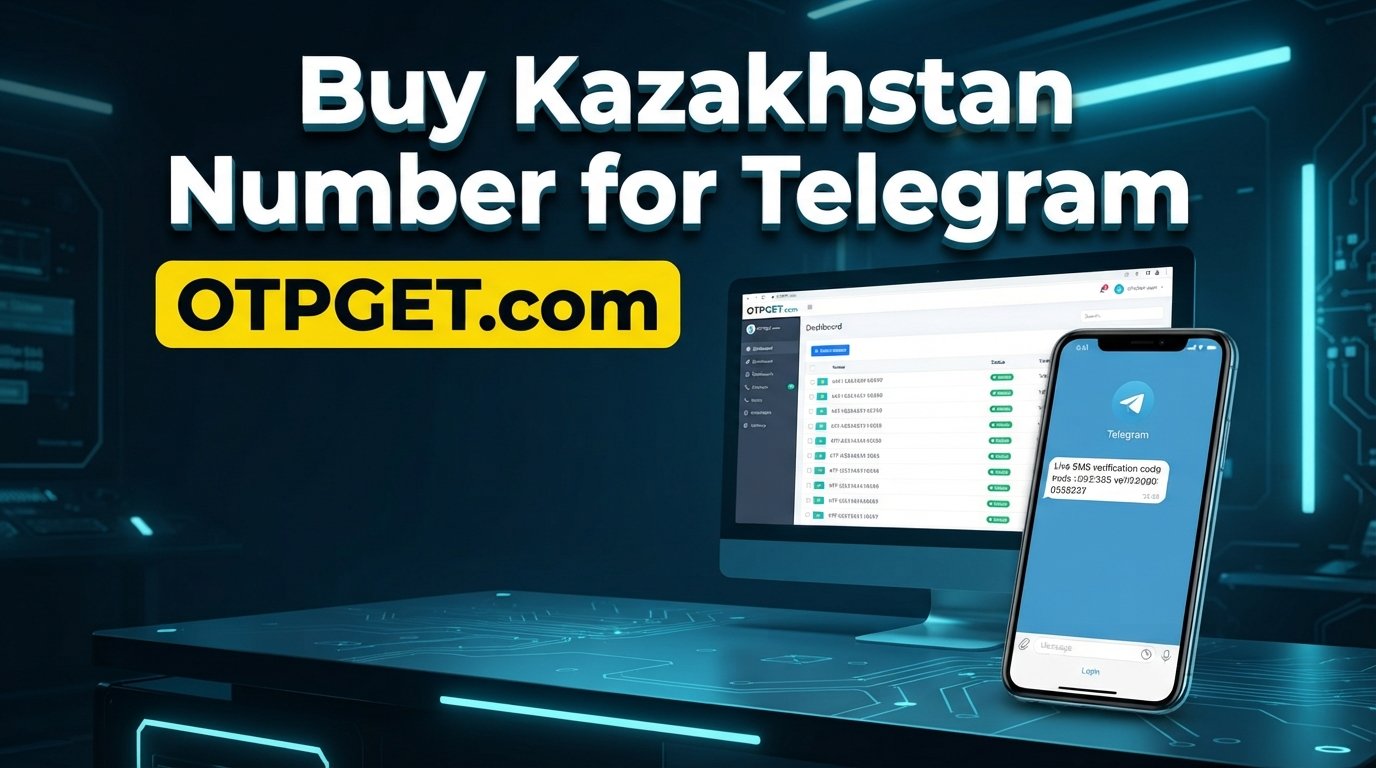 Buy Kazakhstan Number for Telegram Verification | OTPGet Guide
