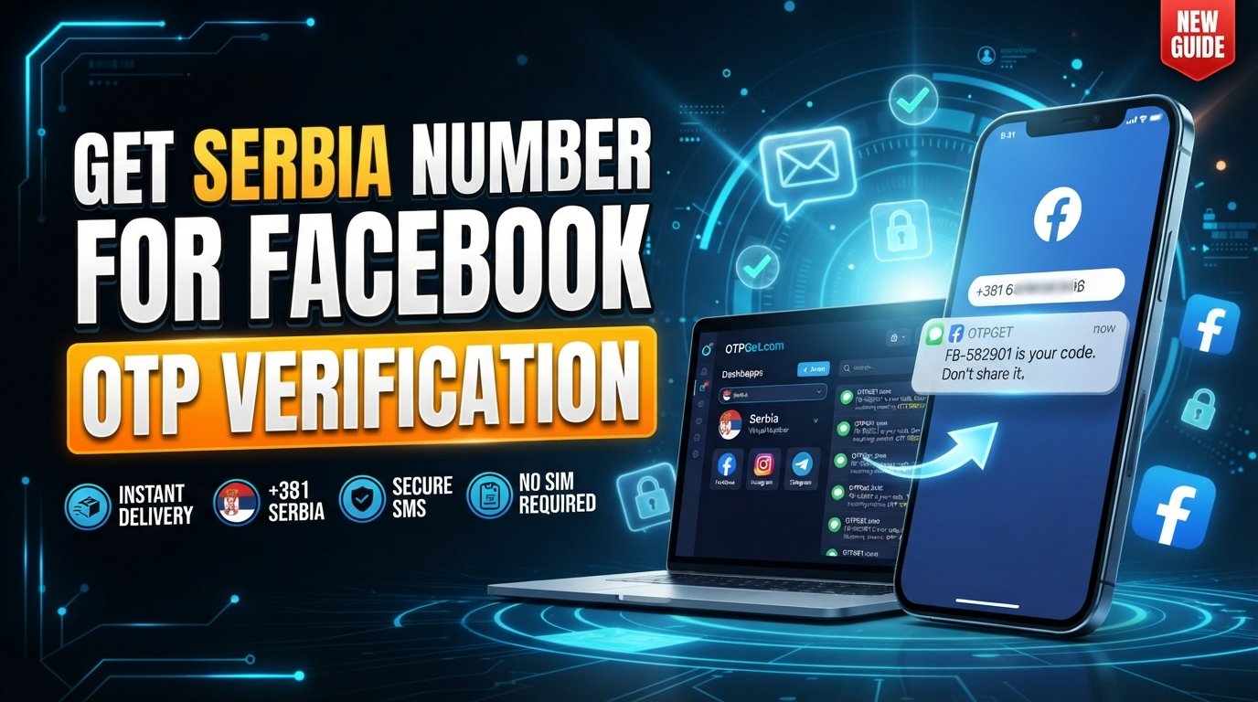 How to Get a Serbia Phone Number for Facebook OTP — OTPGet Guide